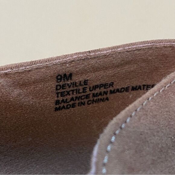 Seychelles Anthologie Point toe low wedge leather cut faux suede brown Deville 9 - Picture 8 of 8